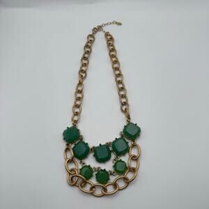 Mollybead Bib Style Gold Tone Necklace